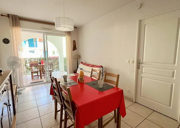 Rdc A Cambo-les-bains, Terrasse, Animaux Acceptes - Fr-1-495-13 아파트